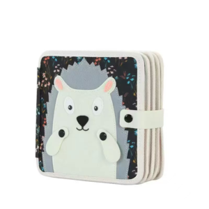 Children's Felt Toys - Little Hedgehog Animal 3D Quiet Story Cloth Book